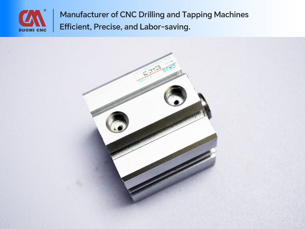 CNC Drilling and Tapping of Cylinder Valves