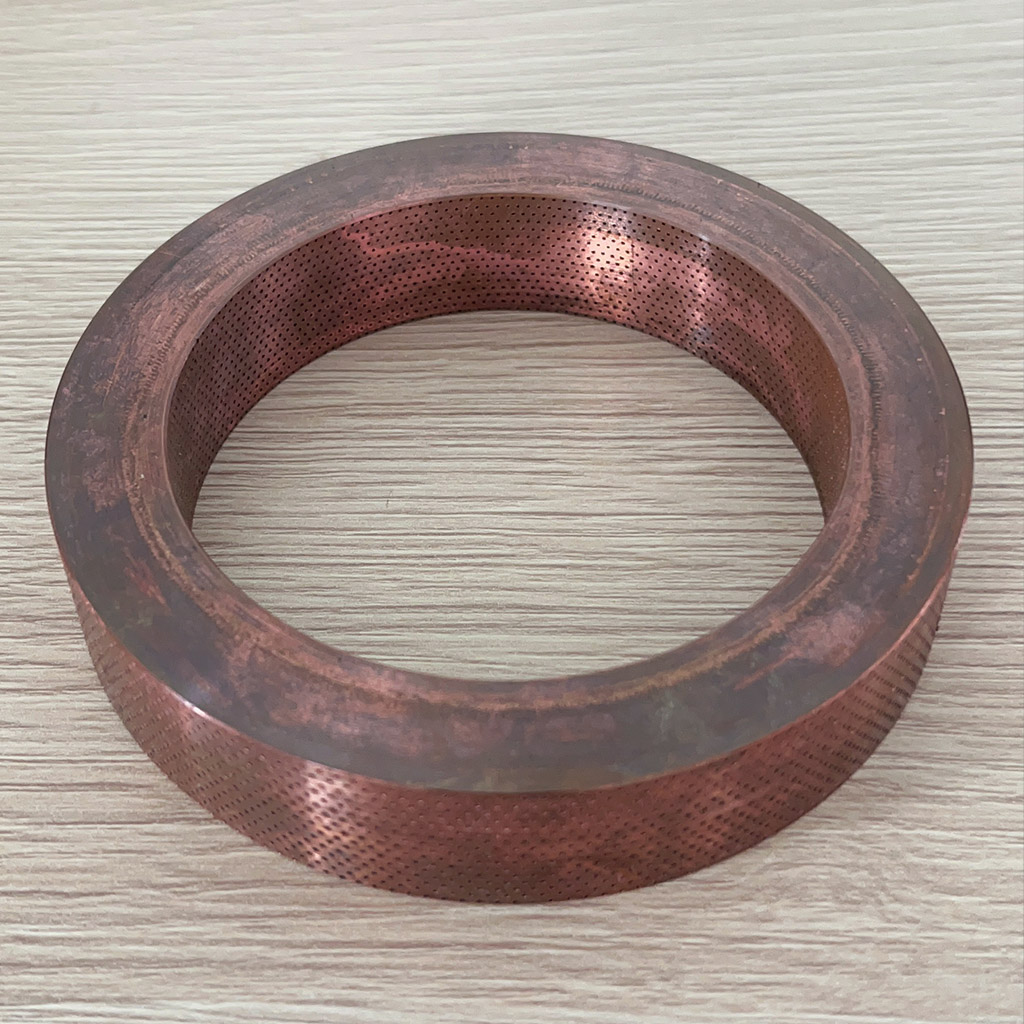 High-precision multi-hole drilling on copper parts