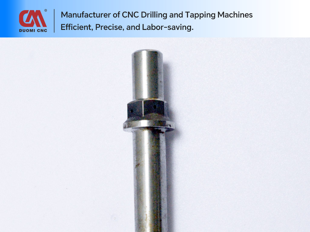 CNC Drilling and Tapping of Oil Holes in Shaft Rods