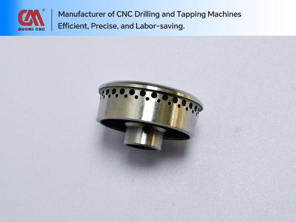 CNC Drilling of Burner Caps for Gas Stoves