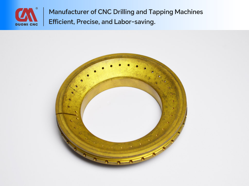 CNC Drilling of Gas Stove Burner Covers