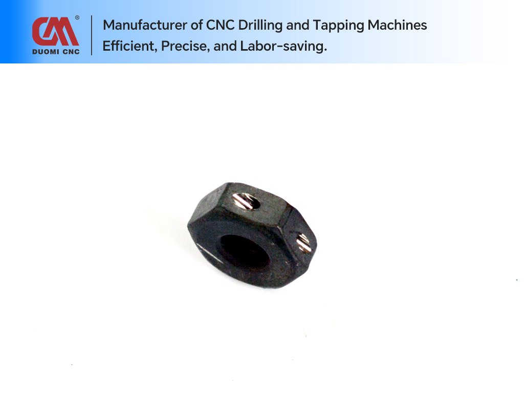 CNC Micro Drilling of Tapered Holes in Nut Caps