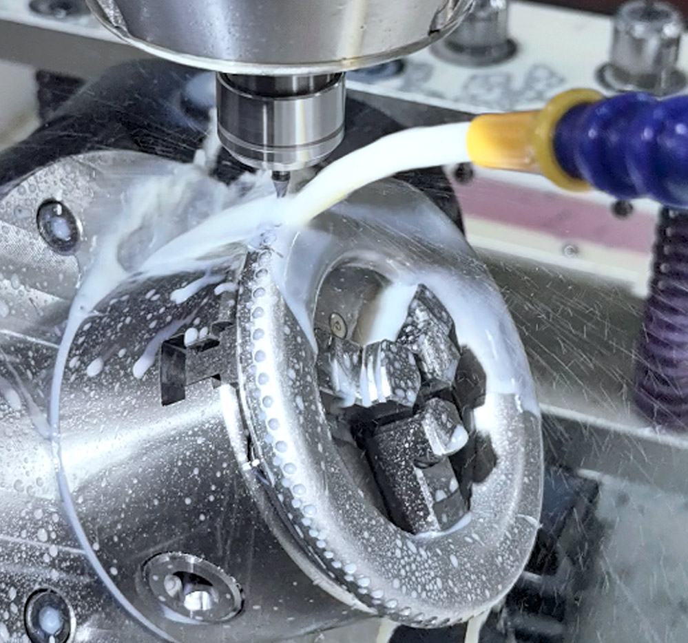 CNC Precision Drilling of Multiple Small Holes on Gas Burner Covers