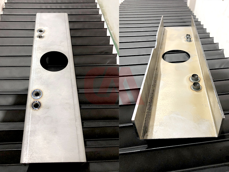CNC Drilling of M12 Holes in Structural Steel Components
