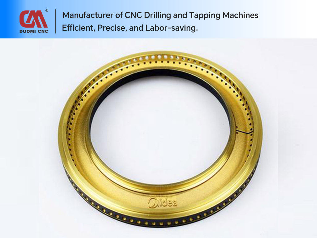 Outer Ring Burner Cap Drilling