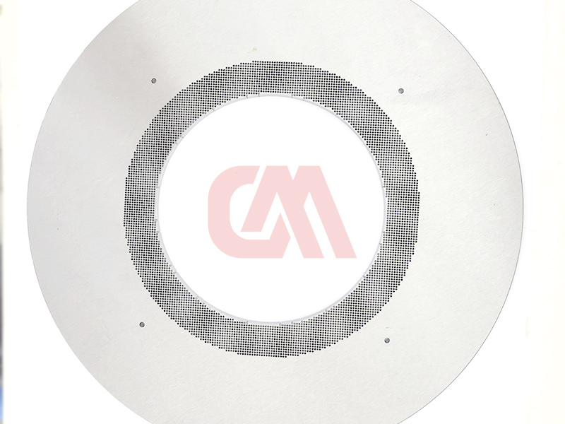 CNC Drilling & Tapping of Small Holes in Stainless Steel Round Plates