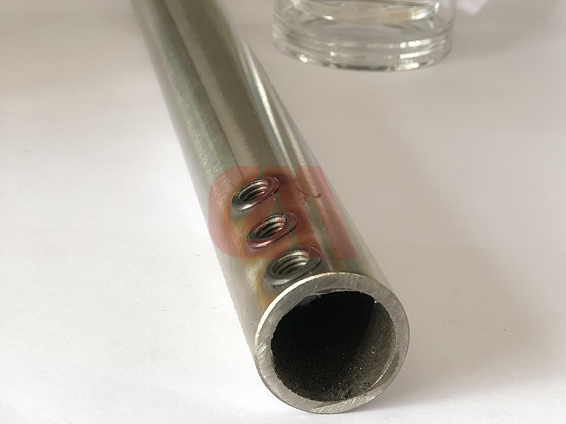 Advanced CNC Thermal Drilling & Tapping for Display Rack Tubing