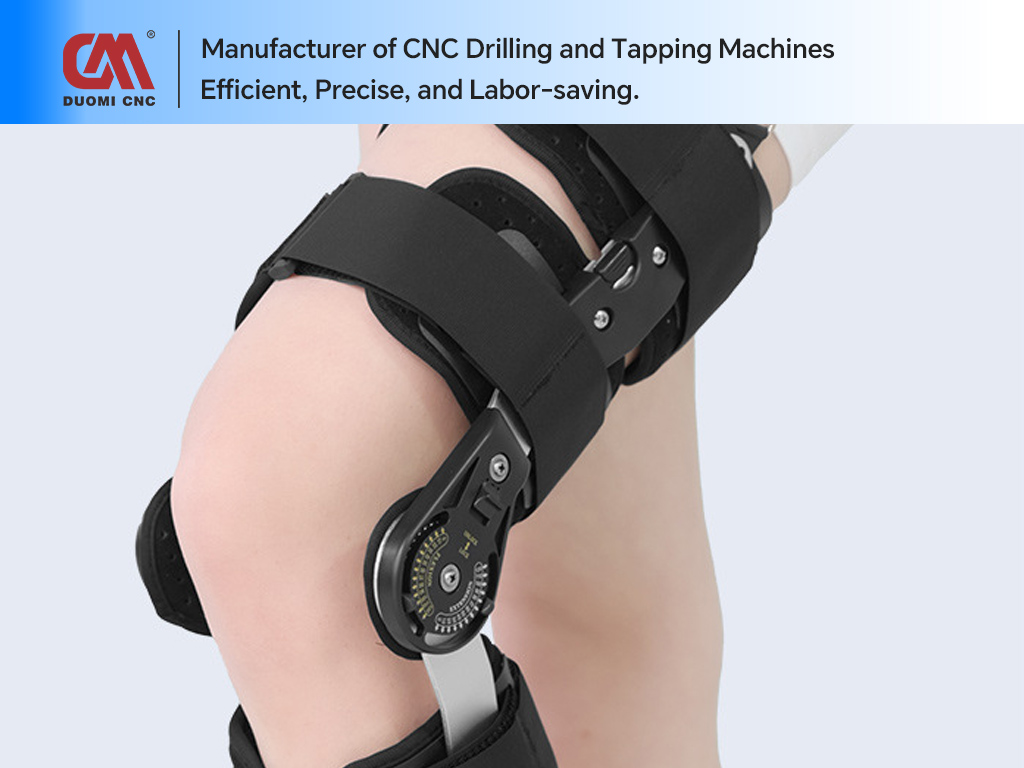 CNC Drilling and Tapping for Knee Brace Fixation Devices