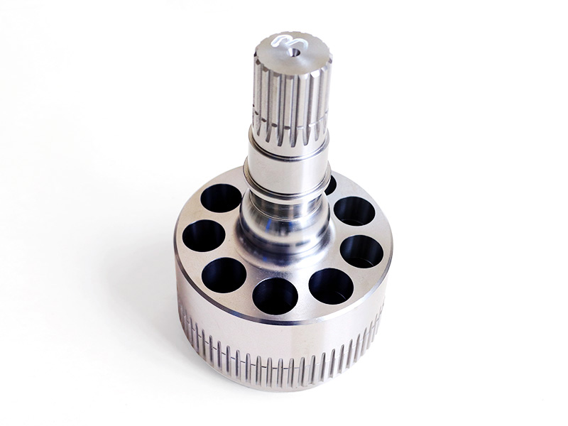 CNC Drilling and Tapping for Swing Motor Components