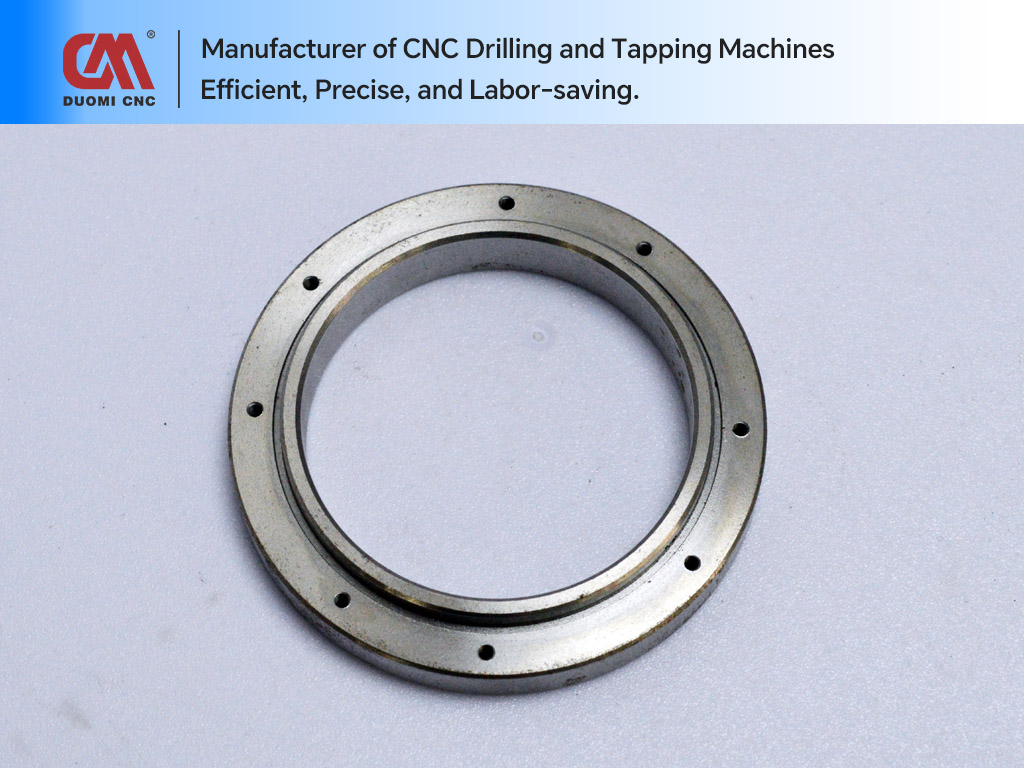 CNC Drilling of Holes on Stainless Steel Parts