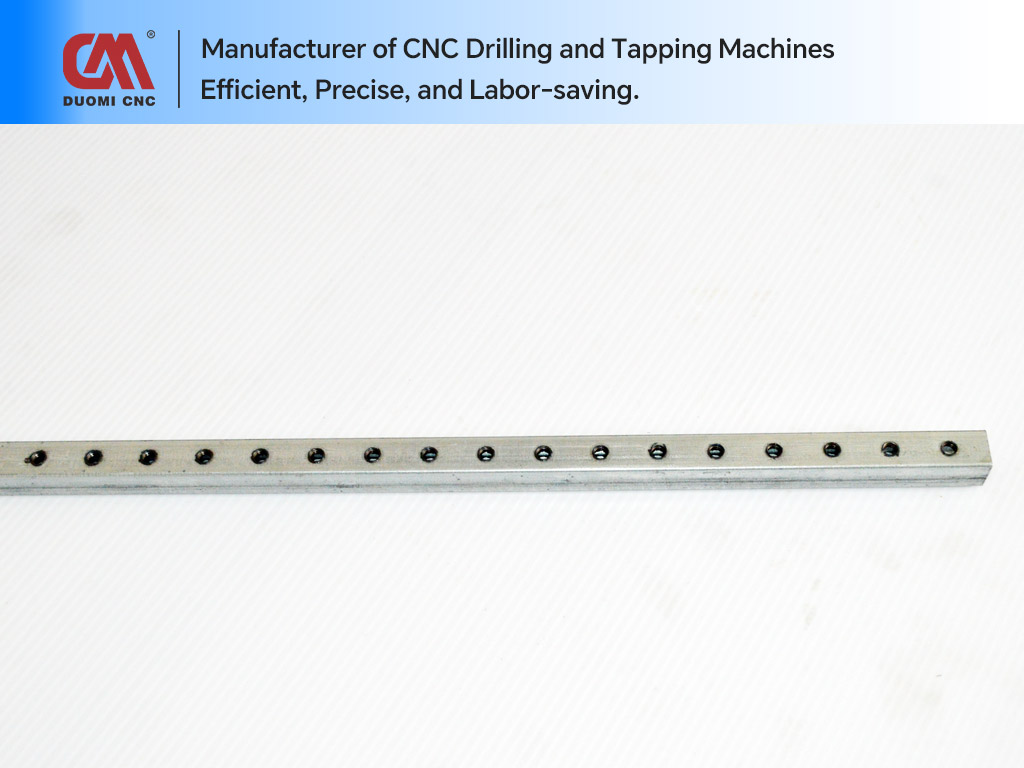 Drill Small Hole in Metal with Precision – Why DUOMI CNC Leads the Way 4 CNC Drilling and Tapping of Aluminum Alloy