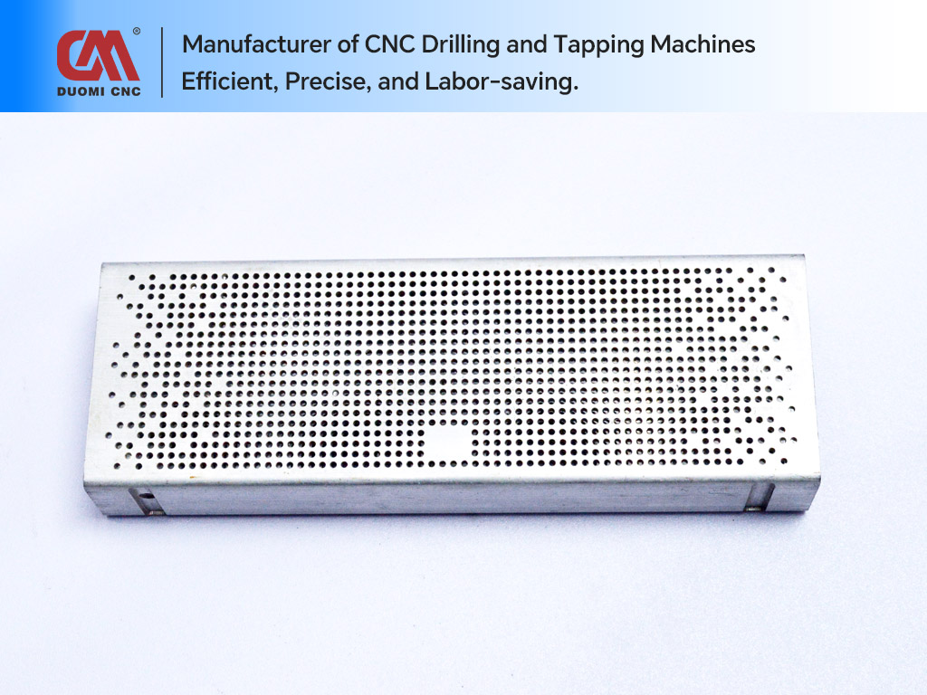 DUOMI Automatic Drilling Machine – Fast & Accurate 3 CNC Drilling of Multiple Holes in Aluminum Alloy