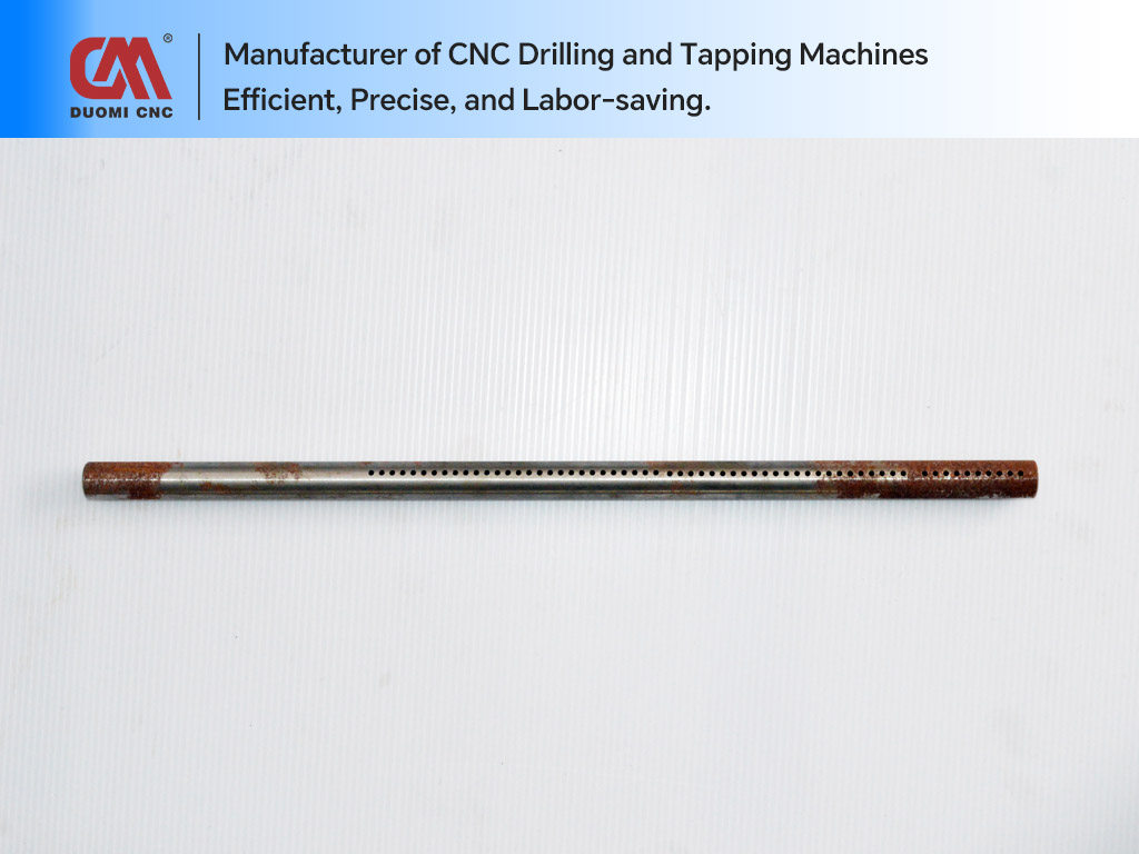 10 Advantages of Using Mesin CNC Drilling 4 CNC Drilling of Multiple Holes on Solid Steel Shafts