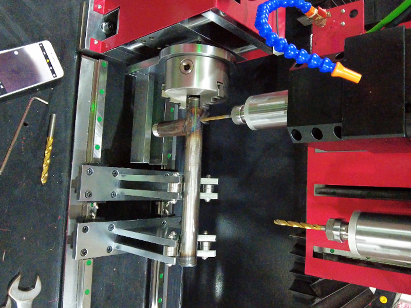 CNC High Speed Drilling Machine for Drilling on Iron Pipes