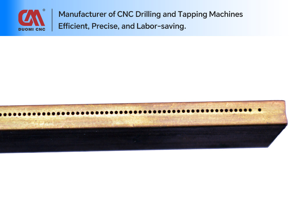 Powerful CNC High Speed Drilling Machine | Boost Productivity with DUOMI CNC 9 CNC Side Drilling of Copper Plates