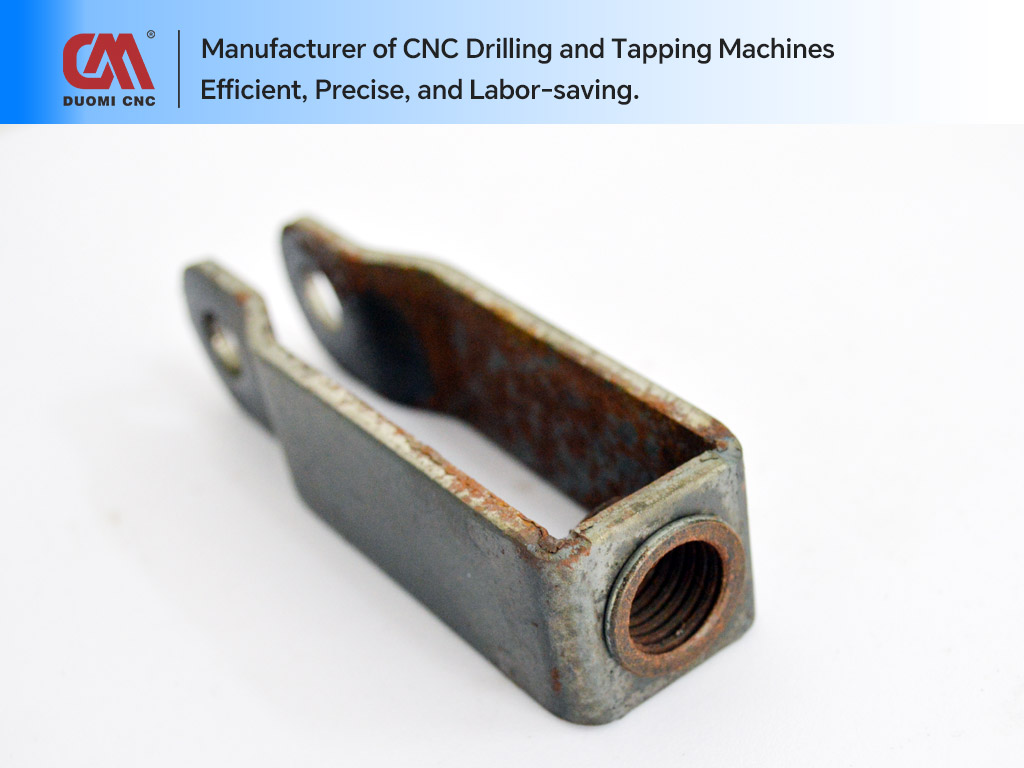 Excellent Automatic Drilling and Tapping Machine for Metal Processing 5 CNC Thermal Friction Drilling and Tapping of Mandrel Fixture Brackets